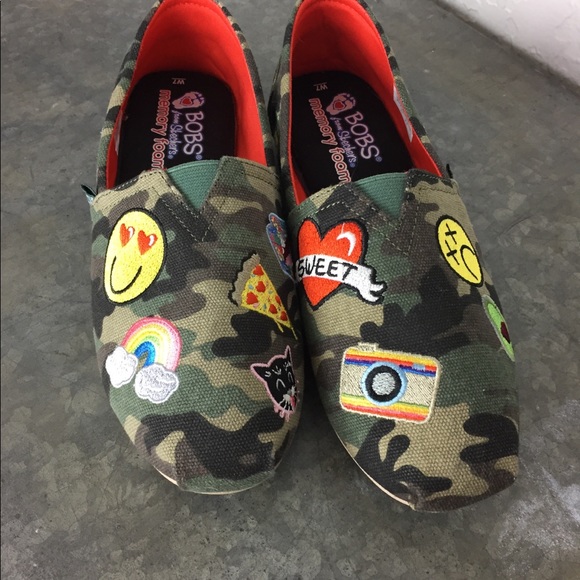 bobs camouflage shoes